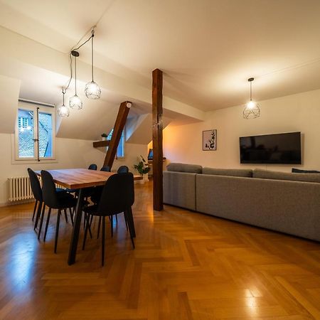 Old Town Apt In The Heart Of Thun With Garden ภายนอก รูปภาพ