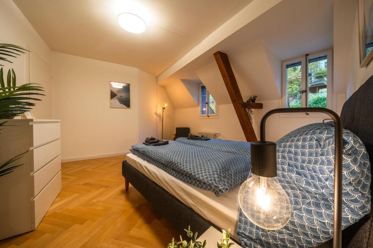 Old Town Apt In The Heart Of Thun With Garden ภายนอก รูปภาพ